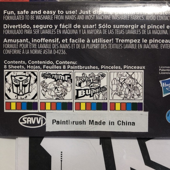 Transformers | Toys | Transformers Magic Paint Posters | Poshmark
